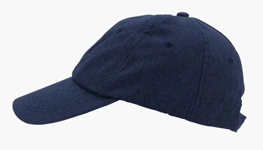 RPET Unstructured Six-Panel Cap with Hook-and-Loop Closure — view 14