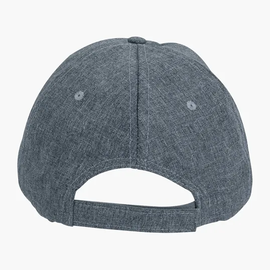 RPET Unstructured Six-Panel Cap with Hook-and-Loop Closure — view 12