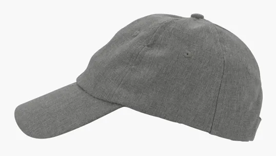 RPET Unstructured Six-Panel Cap with Hook-and-Loop Closure — view 10