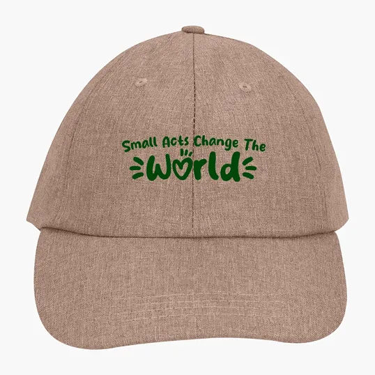 RPET Unstructured Six-Panel Cap with Hook-and-Loop Closure — view 17