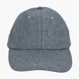 RPET Unstructured Six-Panel Cap with Hook-and-Loop Closure — view 9