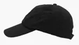 RPET Unstructured Six-Panel Cap with Hook-and-Loop Closure — view 2