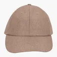 RPET Unstructured Six-Panel Cap with Hook-and-Loop Closure — view 5