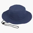 RPET Boonie Hat with Wide Brim and Adjustable Chin Cord — view 4