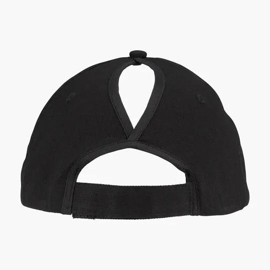 High Ponytail Cap, Cotton Twill Ball Cap with Ponytail Opening — view 3