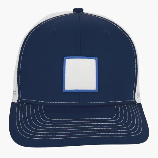 Snapback Meshback Trucker Cap with Pre-Curved Visor — view 51