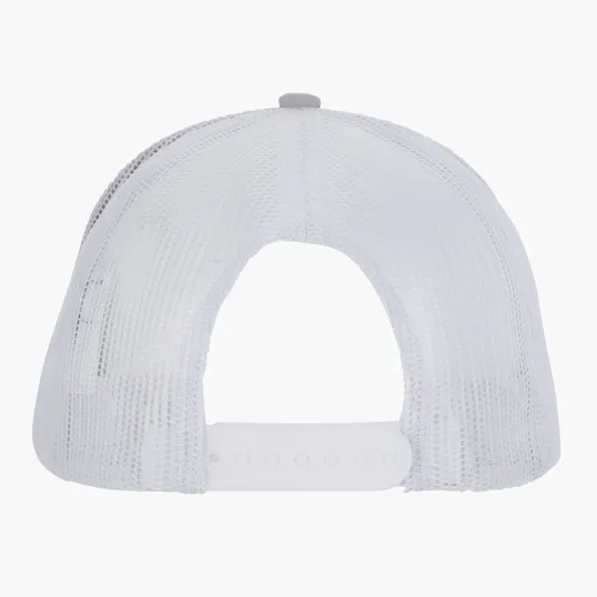 Snapback Meshback Trucker Cap with Pre-Curved Visor — view 9