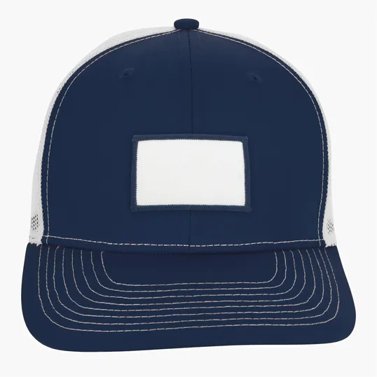 Snapback Meshback Trucker Cap with Pre-Curved Visor — view 41