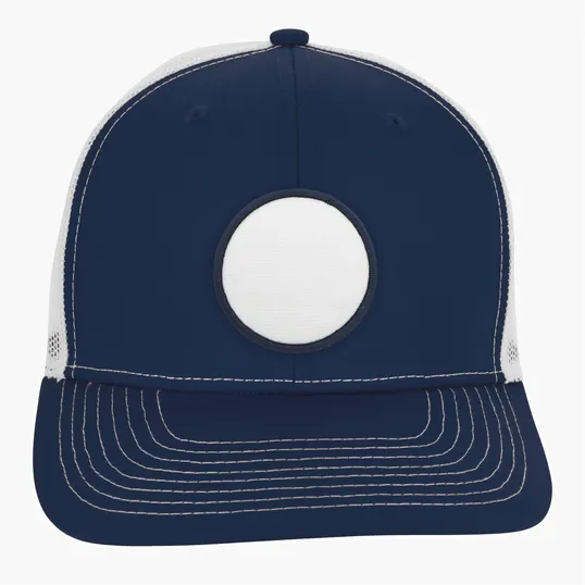 Snapback Meshback Trucker Cap with Pre-Curved Visor — view 39