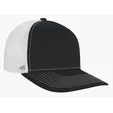 Snapback Meshback Trucker Cap with Pre-Curved Visor — view 19