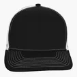 Snapback Meshback Trucker Cap with Pre-Curved Visor — view 18