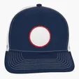 Snapback Meshback Trucker Cap with Pre-Curved Visor — view 42