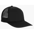 Snapback Meshback Trucker Cap with Pre-Curved Visor — view 2