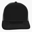 Snapback Meshback Trucker Cap with Pre-Curved Visor — view 16