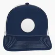 Snapback Meshback Trucker Cap with Pre-Curved Visor — view 39