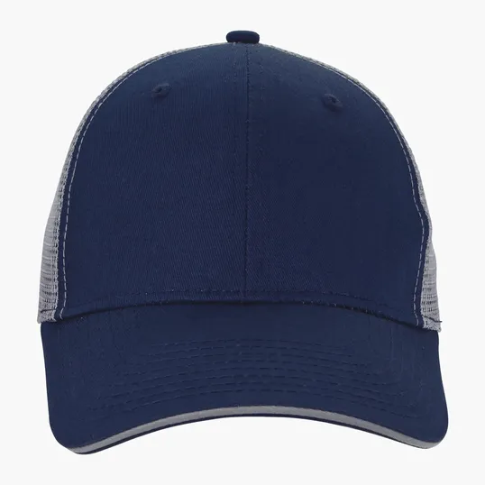 Roadster Trucker Cap with Sandwich Accent, 6-Panel Structured — view 17