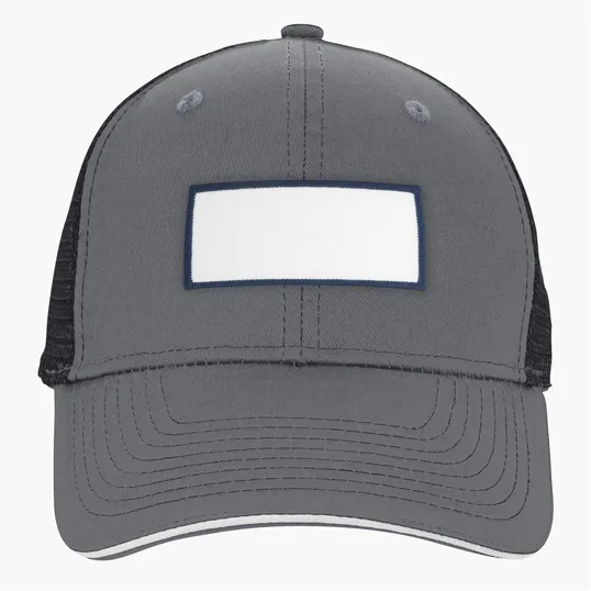 Roadster Trucker Cap with Sandwich Accent, 6-Panel Structured — view 6