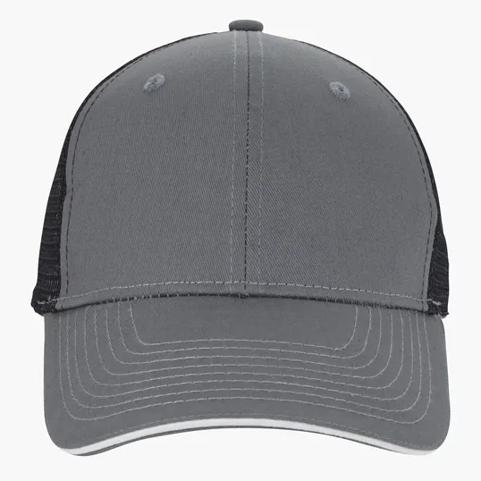 Roadster Trucker Cap with Sandwich Accent, 6-Panel Structured — view 16