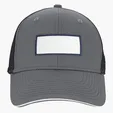 Roadster Trucker Cap with Sandwich Accent, 6-Panel Structured — view 6