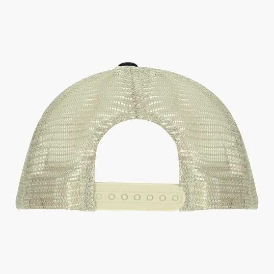 Double Nickle Trucker Meshback Cap, Unstructured Snapback — view 3