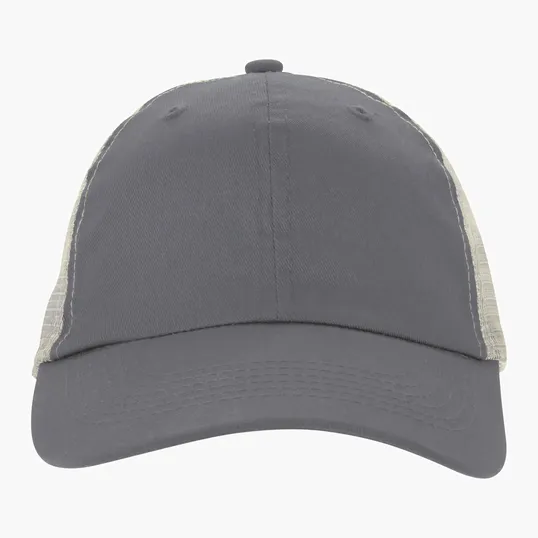 Double Nickle Trucker Meshback Cap, Unstructured Snapback — view 16