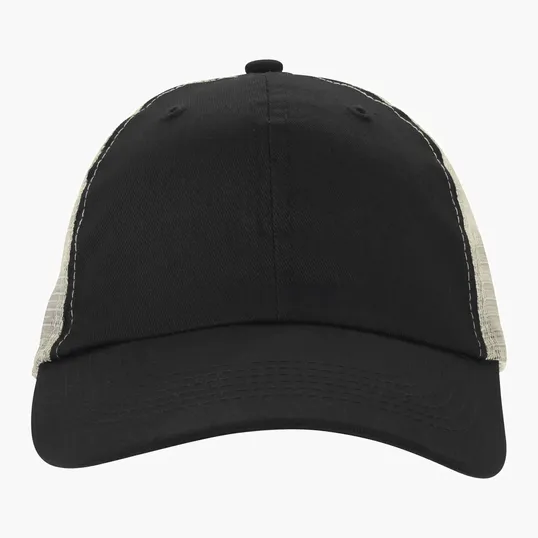 Double Nickle Trucker Meshback Cap, Unstructured Snapback — view 14
