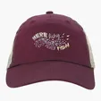 Double Nickle Trucker Meshback Cap, Unstructured Snapback — view 13