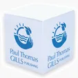 Souvenir® 3" x 3" x 3" Non-Adhesive Value Cube — view 4