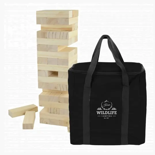 Giant Tumble Tower Game with 54 Wooden Blocks — view 3