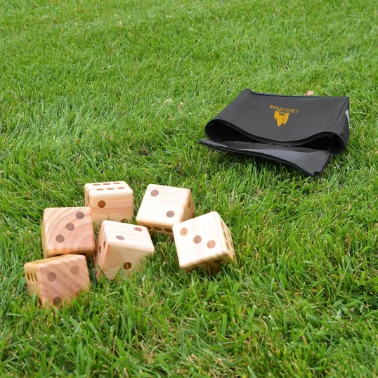 Oversize Wooden Yard Dice Game with Instructions — view 5