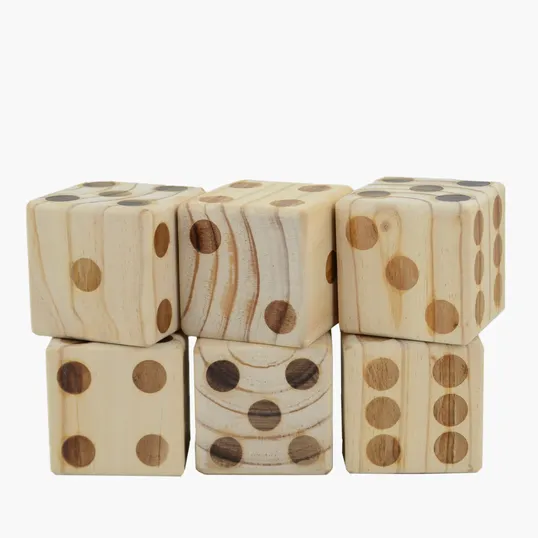 Oversize Wooden Yard Dice Game with Instructions — view 6