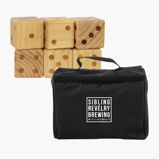 Oversize Wooden Yard Dice Game with Instructions — view 7