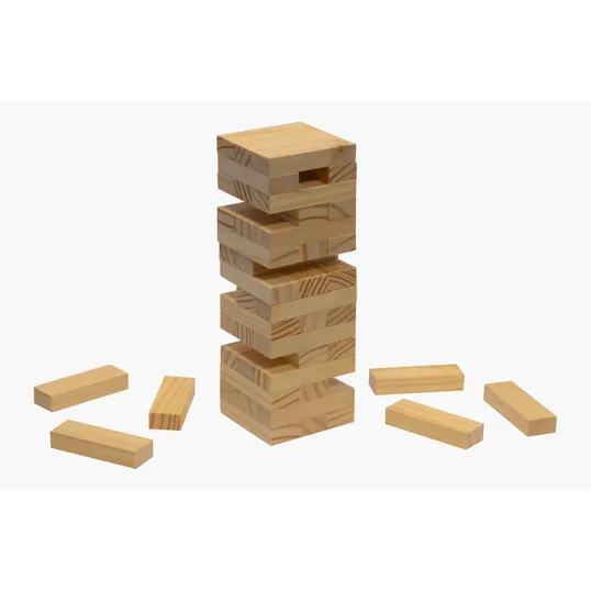 Fun On The Go Games Tumble Tower with 48 Wood Blocks — view 4