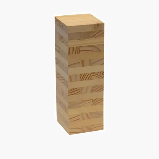 Fun On The Go Games Tumble Tower with 48 Wood Blocks — view 12