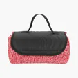 Heathered Fold-Up Blanket with Attached Carry Handle — view 4