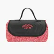 Heathered Fold-Up Blanket with Attached Carry Handle — view 11