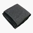 Sherpa-Backed Heathered Blanket