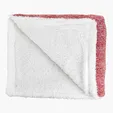 Sherpa-Backed Heathered Blanket — view 10