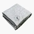 Sherpa-Backed Heathered Blanket — view 7