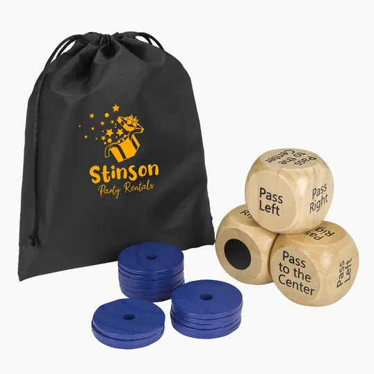 Fun On the Go Games Pass, Pass, Keep Dice Game with Polyester Bag — view 5
