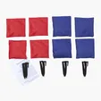 Portable Bag Toss Game Set with Carrying Case — view 6