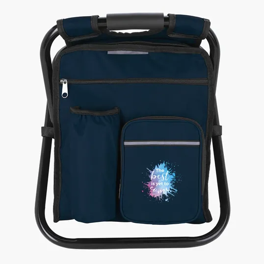 Take-n-Go Backpack Cooler Chair with Insulated Compartment — view 6