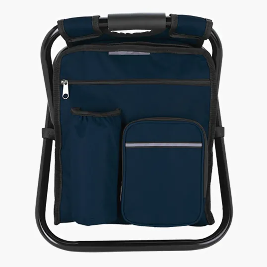 Take-n-Go Backpack Cooler Chair with Insulated Compartment — view 2