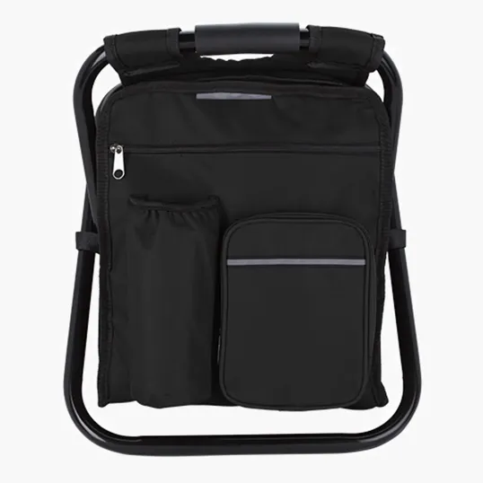 Take-n-Go Backpack Cooler Chair with Insulated Compartment