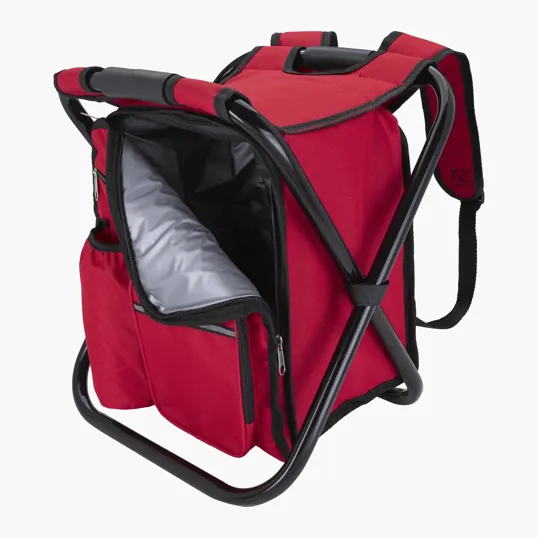 Take-n-Go Backpack Cooler Chair with Insulated Compartment — view 5