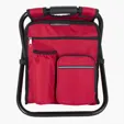Take-n-Go Backpack Cooler Chair with Insulated Compartment — view 3