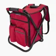 Take-n-Go Backpack Cooler Chair with Insulated Compartment — view 4