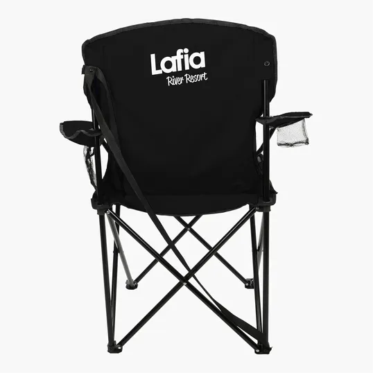 RPET Folding Chair with Carrying Strap and Cup Holder — view 9