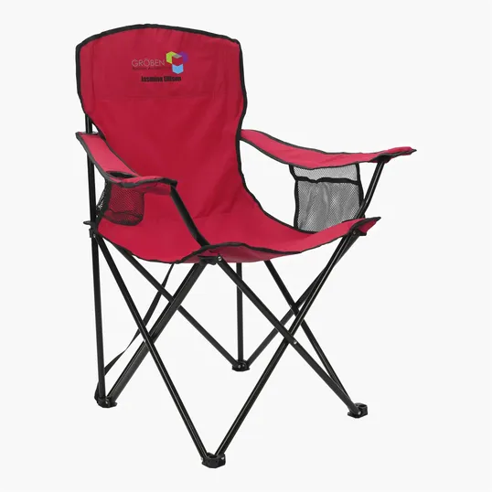 RPET Folding Chair with Carrying Strap and Cup Holder — view 8