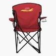 RPET Folding Chair with Carrying Strap and Cup Holder — view 10